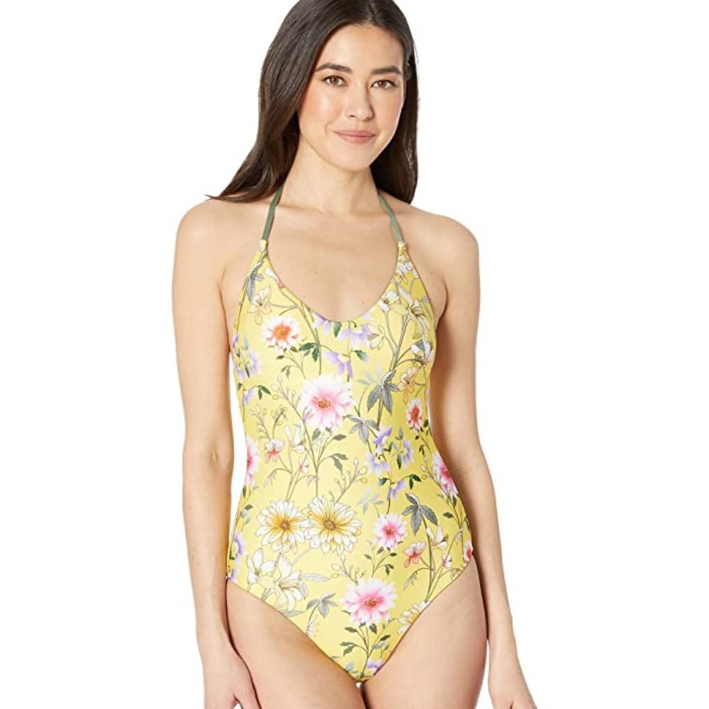 Lucky Brand Coronado Reversible One Piece Bathing Suit